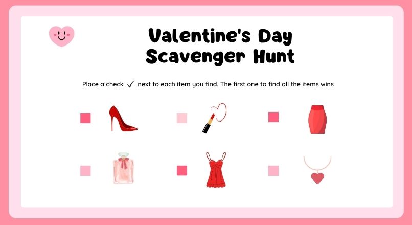 campanii email valentines day love hunt