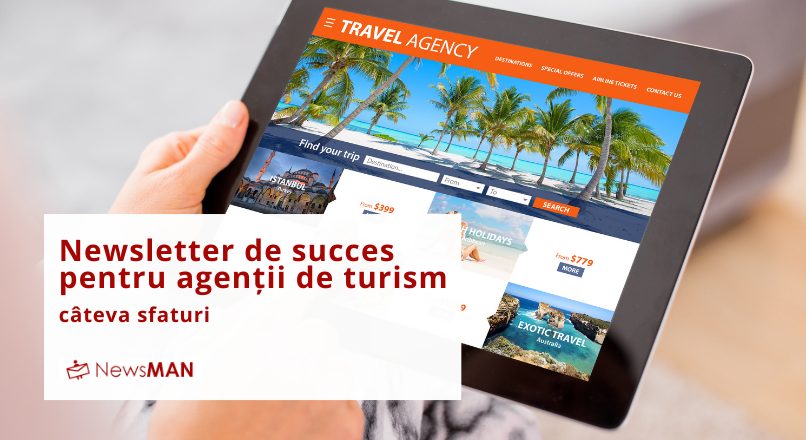 newsletter de succes agenții de turism