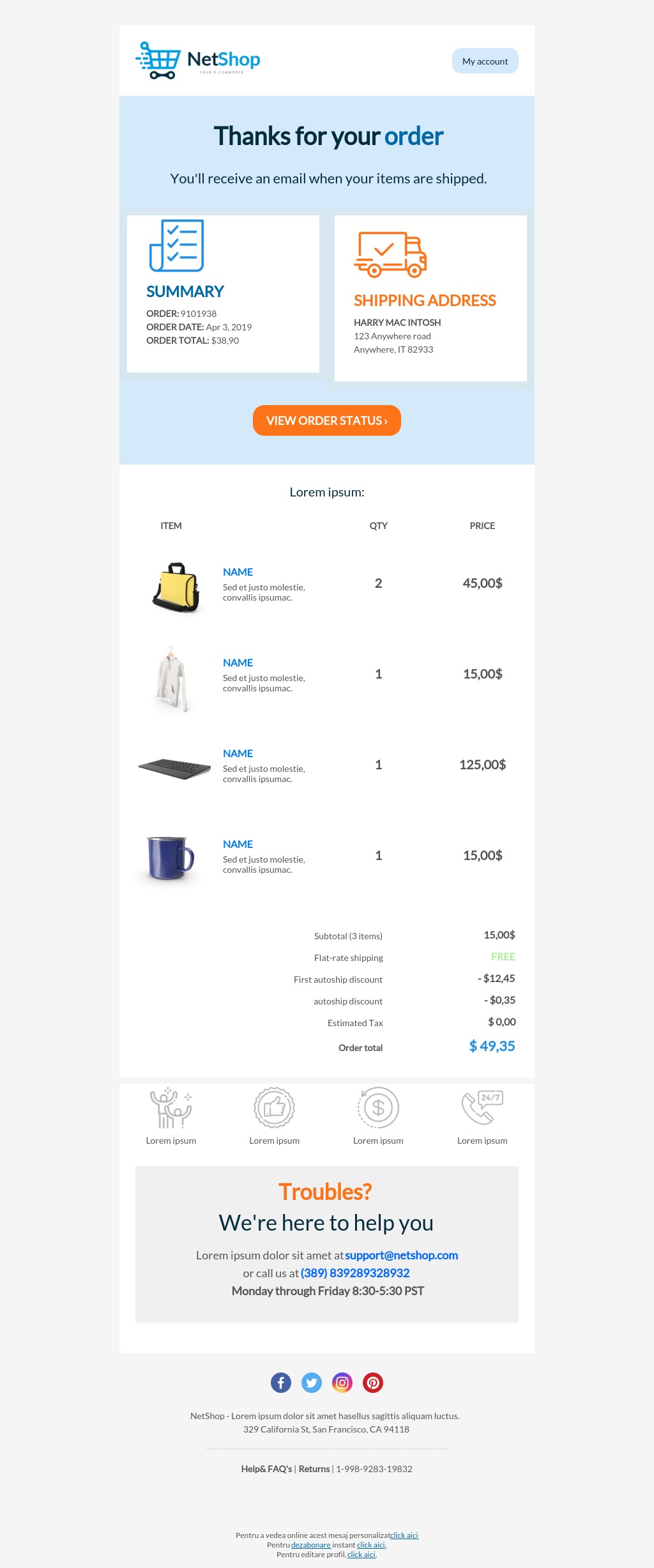 7 noi modele de newsletter ecommerce - Email Marketing Blog - Newsman