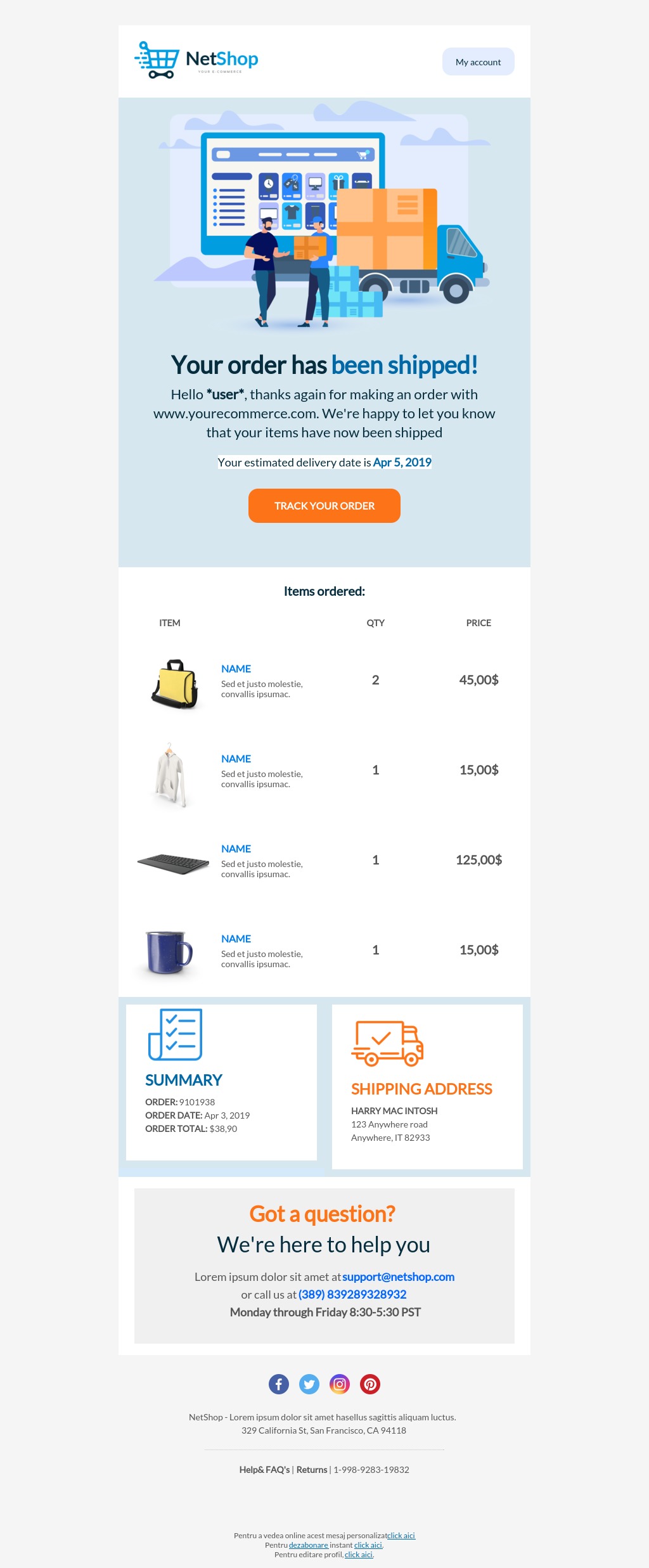 7 noi modele de newsletter ecommerce - Email Marketing Blog - Newsman